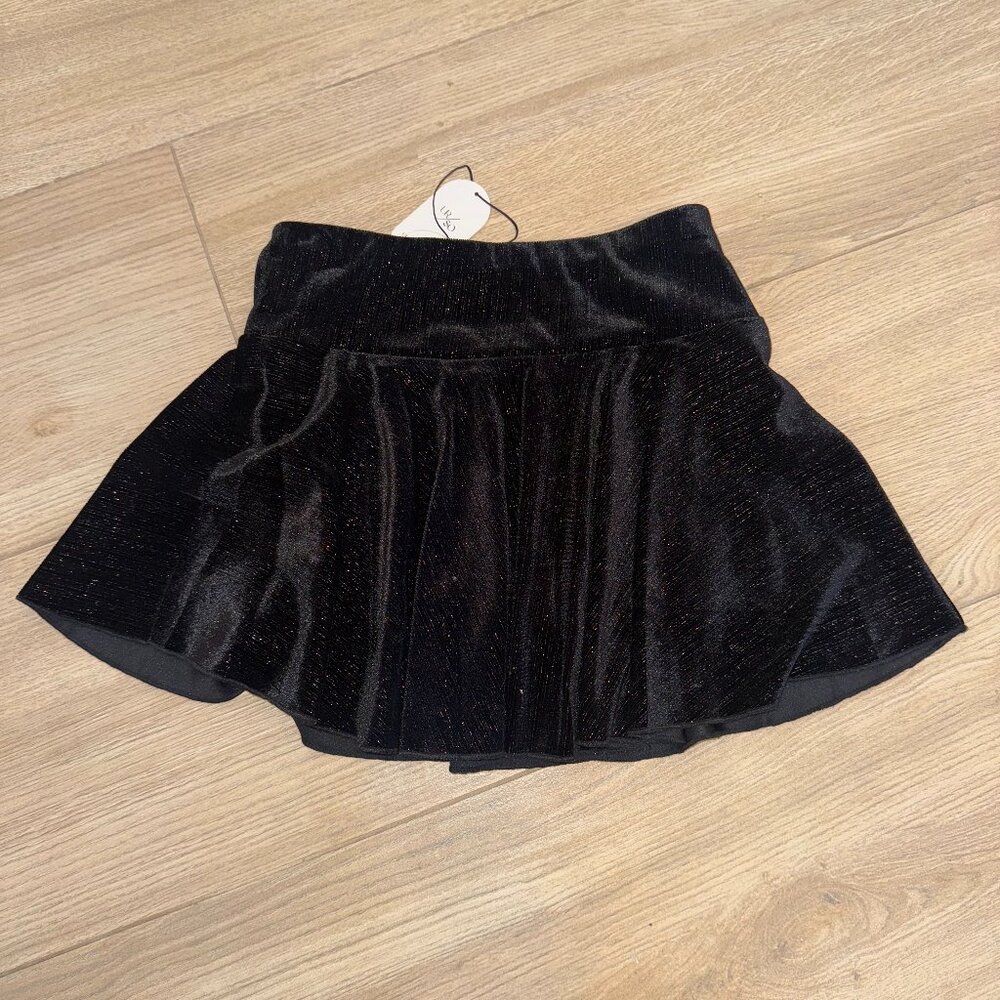 Urban Social Black Glittery Skirt